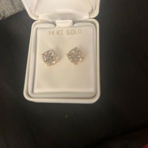 Diamond earrings